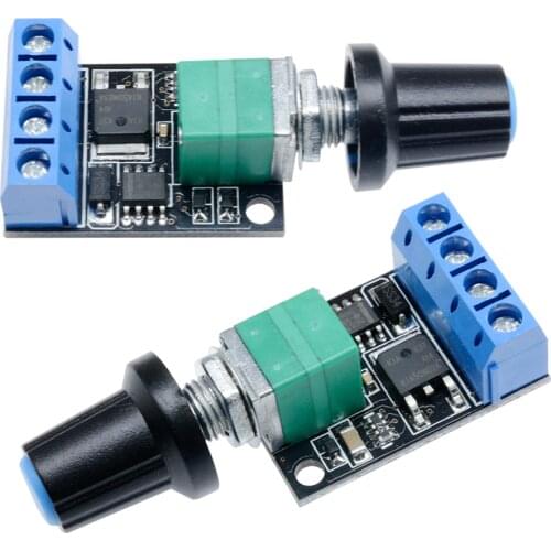 10A 5V 9V 12V DC Motor Speed Control PWM Potentiometer Governor Speed Regulation Board LED Dimming Ultra High Linearity Band