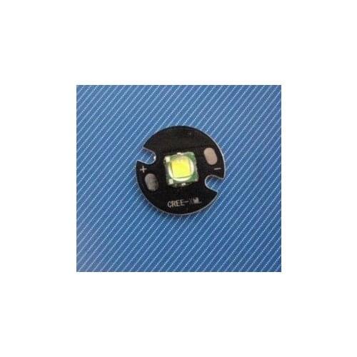 NEW Cree Single-Die XM-L LED T6 White 6000K Chip 16mm Round Base for DIY xml T6 led chip