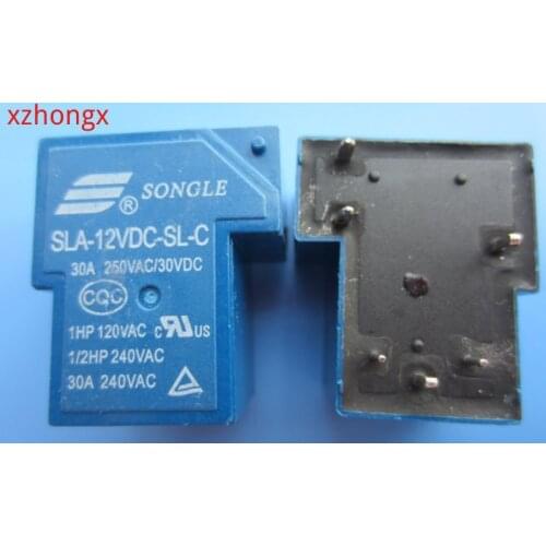 Relay SLA-12VDC-SL-C 6-pin e 30A 250VAC T90 12 V 12 V