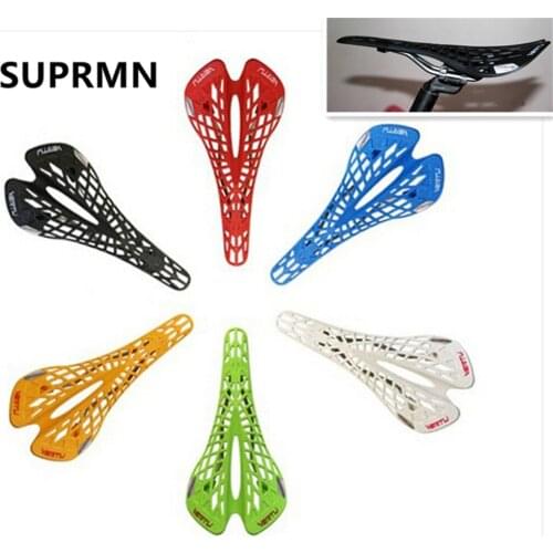 Bicycle spider seat mountain bike seat cushion bicycle seat bag ultra-light road seat dead fly saddle riding equipment