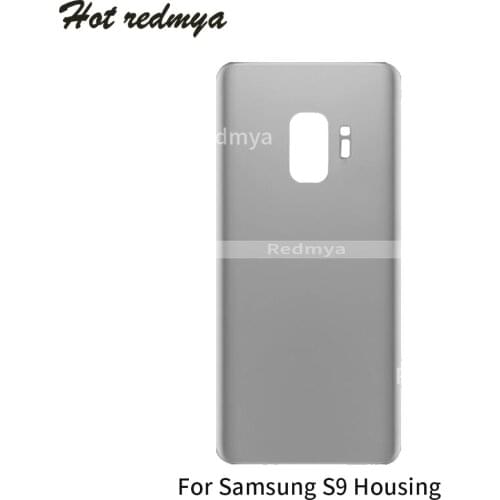 Rear Housing ReplacementFor SAMSUNG Galaxy S9 G960 G960F Back Battery Case Cover Full Housing Door Rear Glass +Sticker