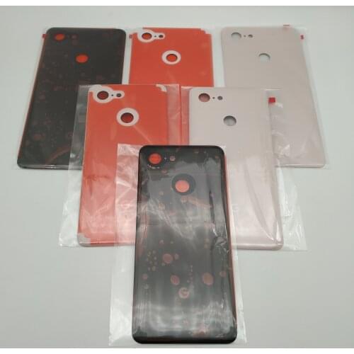 Ori Quality Back Glass With Camera Lens For Google Pixel 3 XL 3XL Rear Cover Housing Replacement Repair