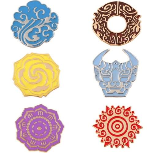 1pcs Chen Qing Ling Mo Dao Zhu Shi Family Symbol Pins Brooch Badges Enamel Pins Jewelry Denim Jackets Collar Gifts