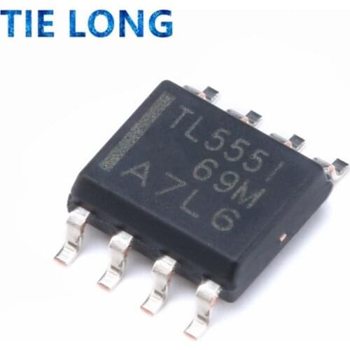 10pcs/lot TLC555 TLC555CDR TL555C TL555I TLC555IDR SOP8 TIMERS IC