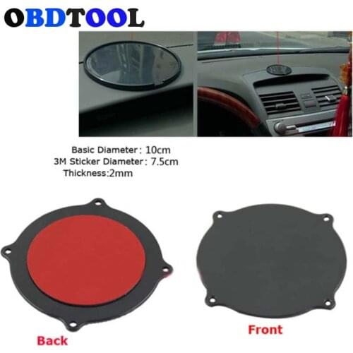 10CM Phone Holder Stand Glue Sticker for DVR GPS Sucer Mount Base Adhesive Pad Base for Cellphone Tablet DVR GPS Disc Sticker