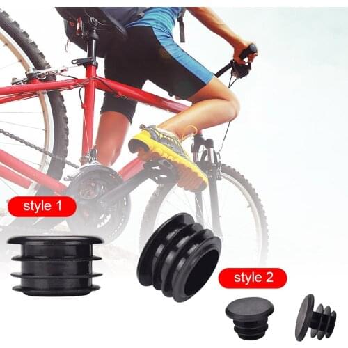2pcs Hot Sale Bicycle Handlebar Plugs Classic Delicate Bicycle Handlebar End Plug Plastic Mountain Road Bike Grips Cap Covers