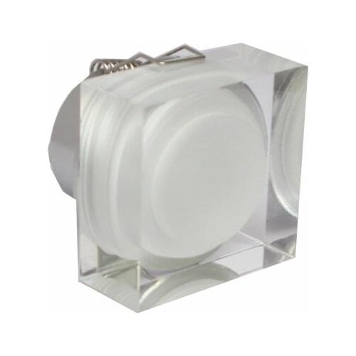 20pcs/lot 1w high power LED Acrylic spot downlights led warm white/white /red/green/blue/yellow