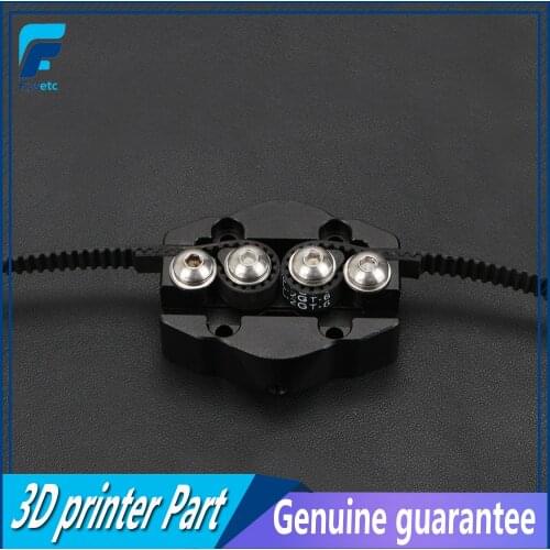 3pcs 3D Printer Parts Black Kossel Delta Mini Slide Effector Updaded All Metal M3 Tackle Mini Carriage Pulley Slider