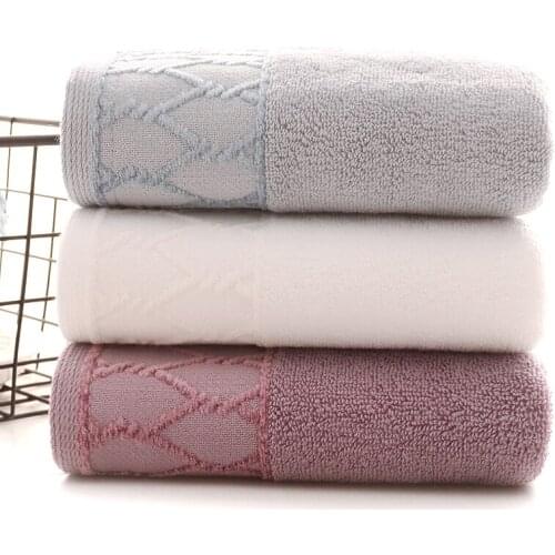 4pcs/lot Pure Cotton Household Sweethearts Face Towels Thickened Soft Absorbent Gift Embroidered Customized Logo Factory chinese