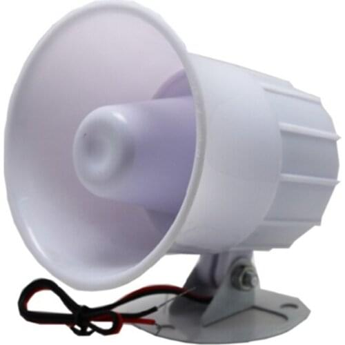 For GSM Alarm System White Color Siren