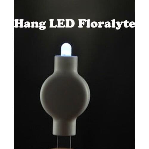 Free shipping 100pcs/lot White Color Battery powered Led Floralyte for paper lantern as wedding party decoration supplies