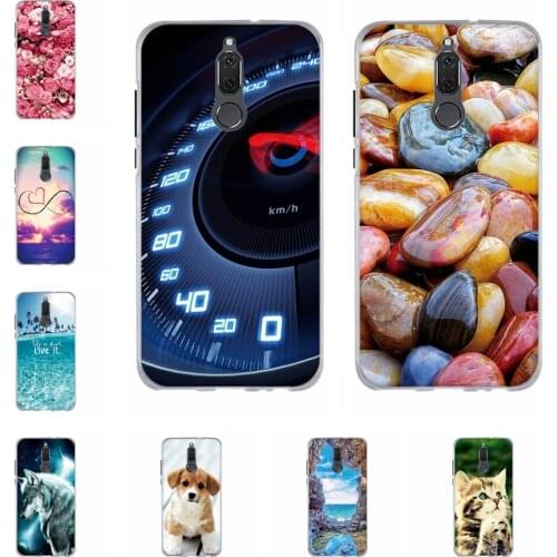 For Huawei Mate 10 Lite Case Silicone Cover For Huawei Nova 2i Coque Animal Patterned For Honor 9i / Huawei G10 Phone Case Coque
