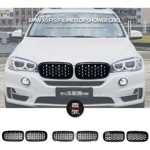 Racing Grills For BMW X5 Performance F15 F16 Front Grill Set