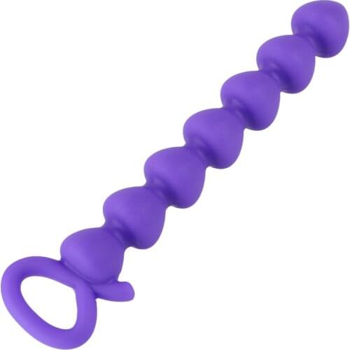 Adult toy anal plug butt plug prostate massager silicone anal beads vaginal ball sex toys for women