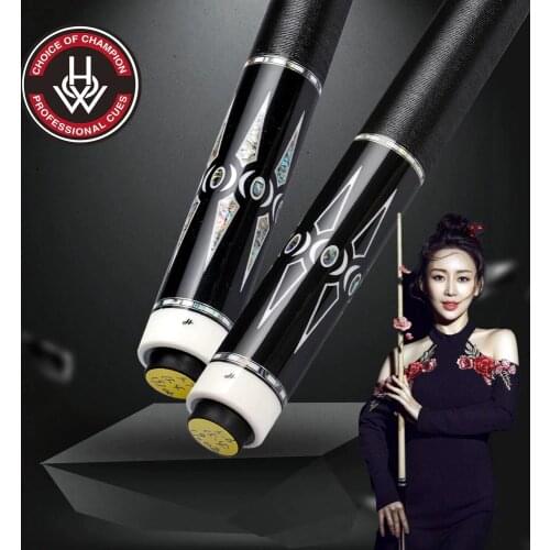 HOW Cues Official Store HOW 391(A) Billiard Pool Cue Billar Stick Kit Athletes Use Black 8 Handmade Professional with Case