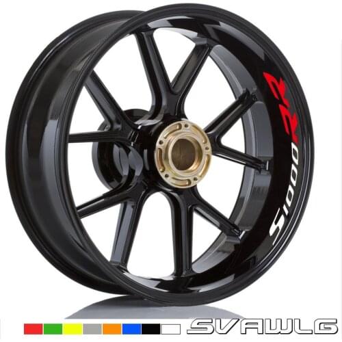 Hot sell for BMW S1000RR S1000XR motorcycle wheel decals Reflective stickers rim stripes S1000 RR motorbike S1000RR s1000xr