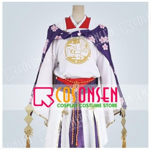 Touken Ranbu Jiroutachi kiwame Cosplay Costume Fancy Outfit With Cloak COSPLAYONSEN Custom Made