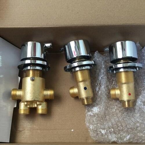 MTTUZK hot & cold water Solid Brass switch valve for Bathtub faucet shower mixer, bathtub set faucet ,Bath faucet control valve