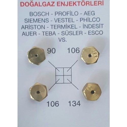 100 PCS Natural Gas Injector Cooker Kit (Bosch, Siemens, Profilo