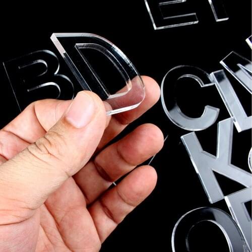 House Number Home Door Letter Personalised Clear Acrylic Signs For Your Home Door Sign Name Plates Plexiglass Door Plates