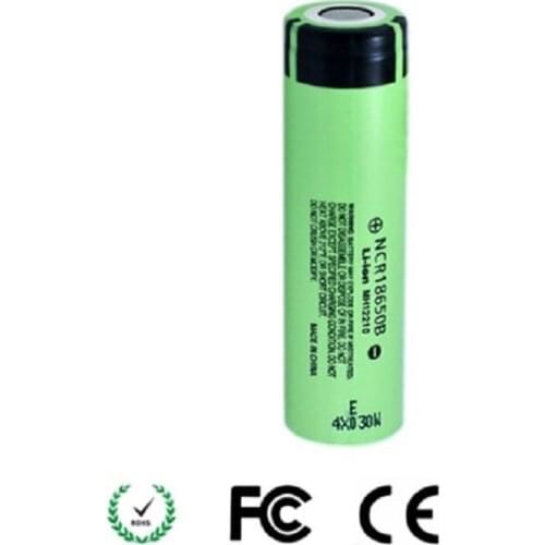 New Original 18650 NCR18650B Rechargeable Li-ion battery 3.7V 3400mAh For Panasonic Flashlight batteries use