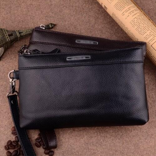 Mens Handbags Casual Long Zipper Wallet Multi Mens purse Large Capacity Cell Phone Pocket Men Clutch Bag Passcard Pocket