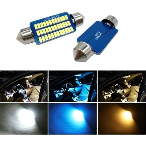 31/36/39/42mm Car led Light Canbus C5W Festoon Lamp 12V Interior Dome Reading Bulb For Opel Astra h j g Corsa Zafira Insignia