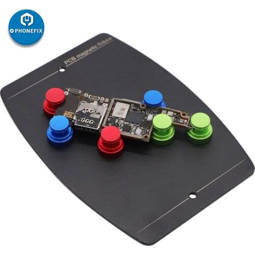Universal PCB Board Holder Fixture Soldering Platform With 6pcs Magnetic Pins for Phone Circuit Board Holder Mainboard Clamp