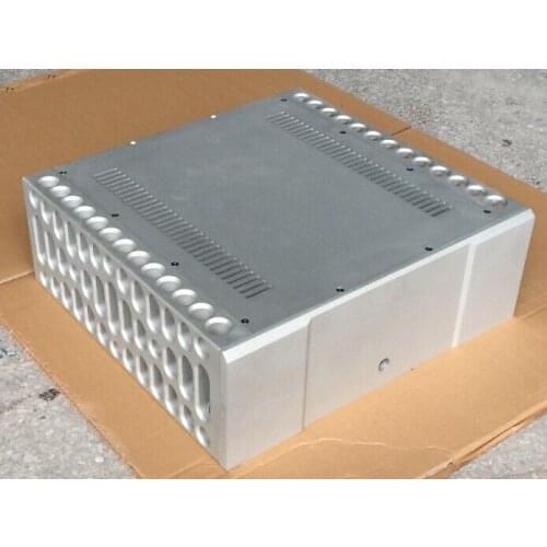 Imitate BOLDER style percision work CNC power amplifier aluminum chassis box