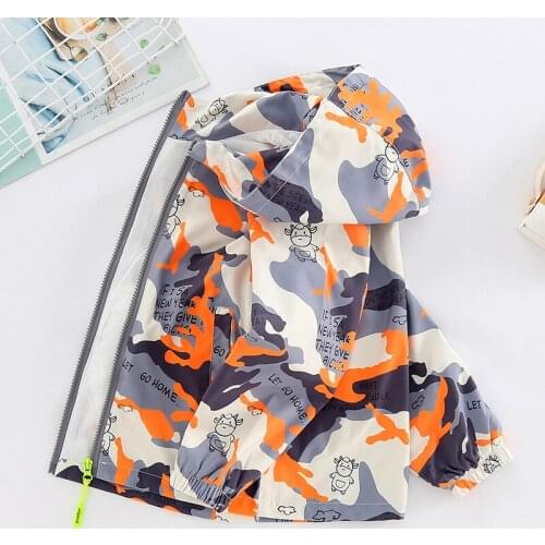 Spring and Autumn Baby Kids Jackets New Boys Hooded Long Sleeve Coats 0-9 Years Old Fashion Casual Childrens Clothes for Boy