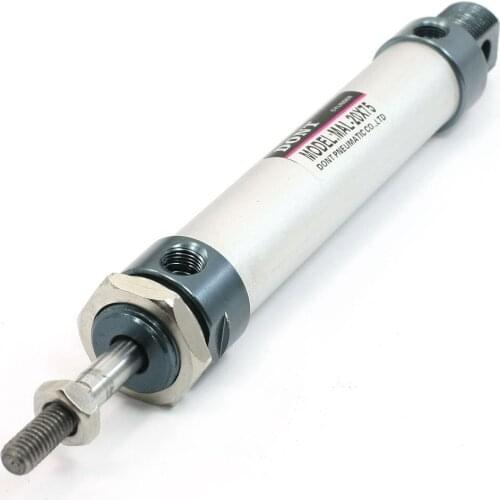 MAL20X75 20mm Bore 75mm Stroke Single Rod Double Acting Air Cylinder