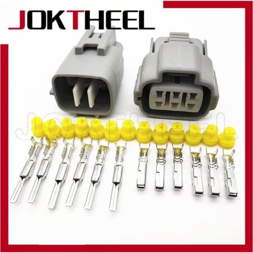 1-20sets sumitomo 6 Pin way male female waterproof automotive connector TS accelerator pedal plug for Toyota 6189-0323 6188-0175