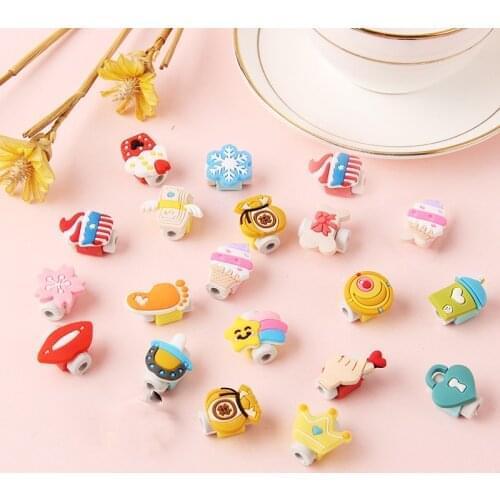 10pcs/lot New Cartoon USB Cable Earphone Protector headphones line saver For Mobile phone charging line data cable protection
