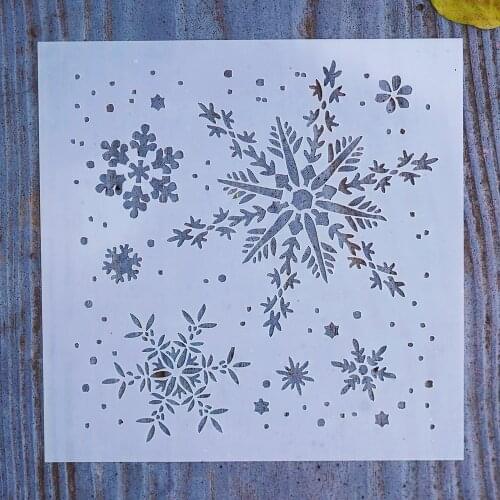 15 cm Decorative Layering Flower Stencils for DIY Scrapbooking/photo album Decorative Embossing DIY Paper Cards Crafts