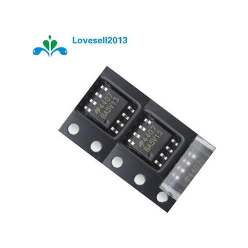 20PCS NEW 4407 AO4407 AO4407A SOP8 P-Channel MOSFET IC