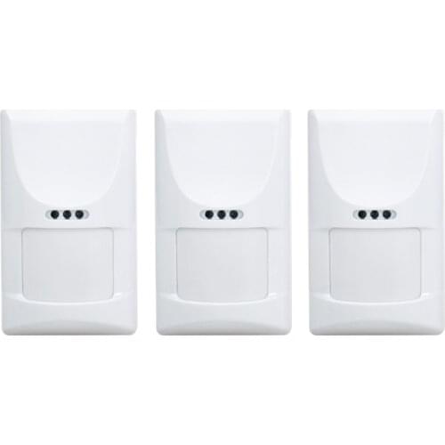 3pcs/lot Wireless Pet PIR Motion Sensor Detector Anti Theft Infrared PIR Detectors Alarm Acceessory for Household Alarm Security