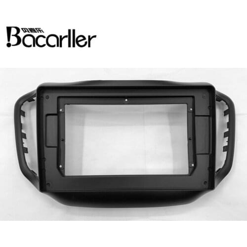Car Fascias For CHERY TIGGO 5 2014-2019 Adaptor Facia Panel Dashboard Trim Kit Car DVD Frame For DIN 10 Inch Player