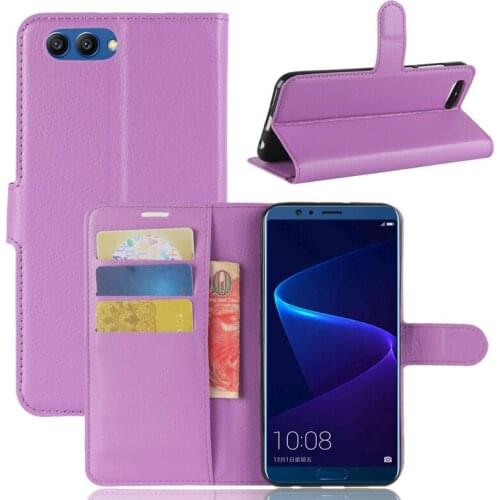 Wallet Phone Case for Huawei Honor View 10 Honor V10 BKL-AL00 BKL-AL20 BKL-L09 Flip Leather Cover Case with Stand Etui Fundas