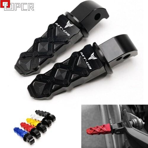 CNC Rear Passenger Footrests Foot pegs For Yamaha MT03 MT 03 2015 2016 2017 2018 2019 2020