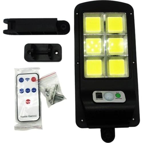 COB LED 6 Led Wall Light With PIR Motion Detector Waterproof Human Body Induction Remote Control Outdoor Light