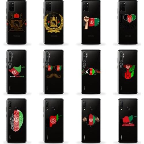Afgha Flag Phone Case for SAMSUNG A51 52 50 71 31 21 S 21 ultra 20 fe plus XIAOMI redmi note 10 8 9 pro HUAWEI P 30 40 lite