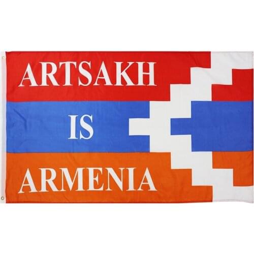 FLAGICTS 3x5 Ft Artsakh Is Armenia Flag