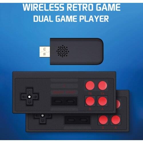 USB TV Video Game Console Adults Handheld Mini Gaming Player Built-in 620 Classic Games Mini Game Console AV Output
