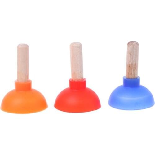 Mini Colorful Toilet Shape Plunger Holder Sucker Stand For Mobile Phone PSP 37MC