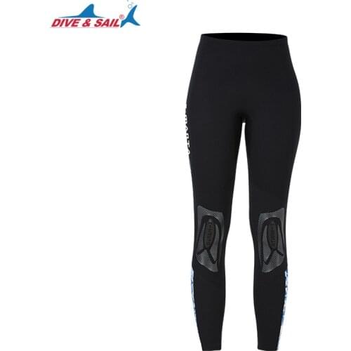 Mens Womens Wetsuits Pants 3mm Neoprene Winter Swimming Canoeing Pants Scuba Diving Surfing Leggings Sweater Sporty