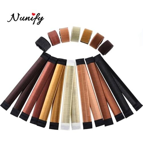 Nunify New Women Hair Bun Maker Easy Magic Donut Styling Band Twist Updo Holder Diy Tool Hair Styling Tool Braid Holder