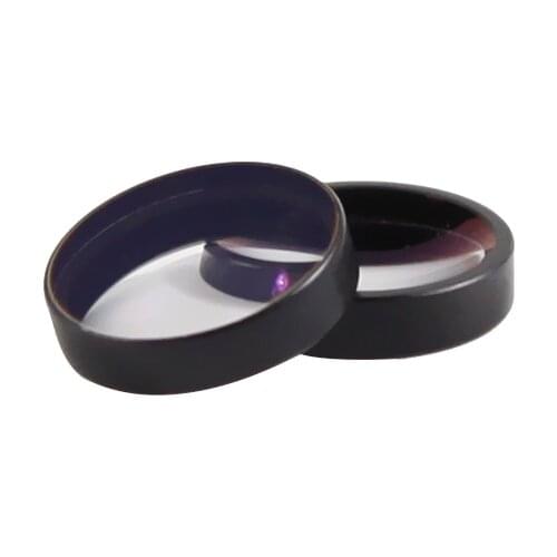 Optical Plano Concave Lens H-K9L Glass Lenses 16mm Diameter, -23.32mm Focal Length Coated 420-760nm for Teaching Experiment