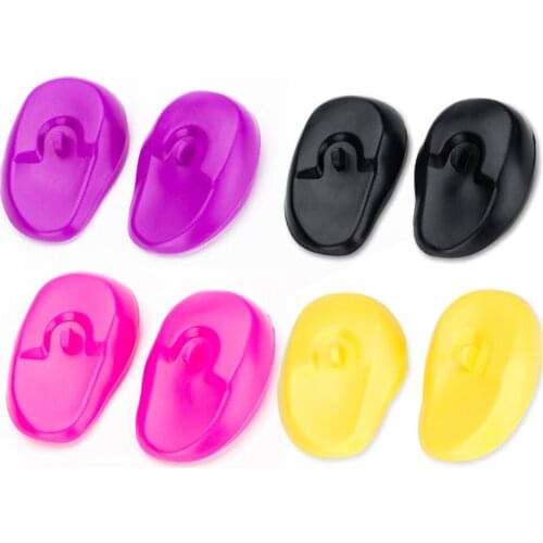 Silicone Ear Cover Practical Travel Hair Color Showers Water Shampoo Ear Protector Cover For Ear Care Hairdressing Products