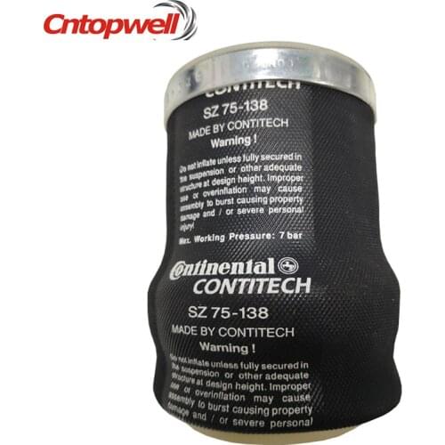 SZ75-138 Suspension Part Truck Pilot air spring Cabin Rubber Shock Absorber Contitech Driver Seat Air Springs For Trailers