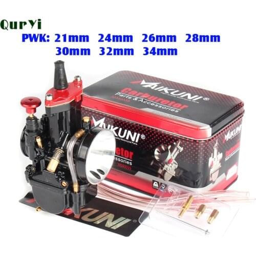 Universal 21 24 26 28 30 32 34mm Mikuni Motorcycle PWK 2T 4T Engine Carburetor Carburador Carb Scooters With Power Jet UTV ATV